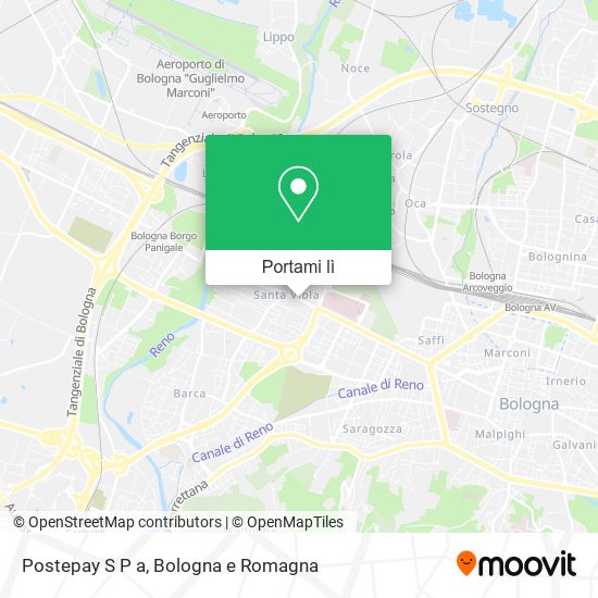 Mappa Postepay S P a