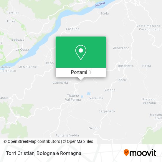 Mappa Torri Cristian