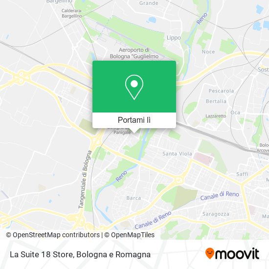 Mappa La Suite 18 Store