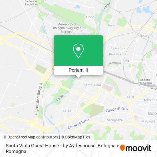 Mappa Santa Viola Guest House - by Aydeshouse