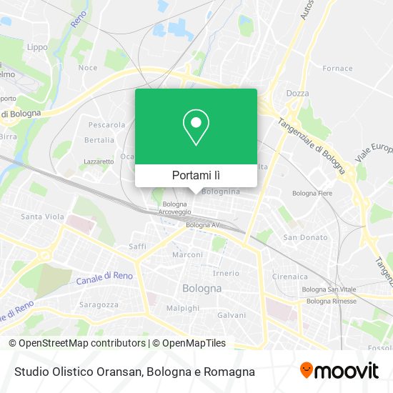 Mappa Studio Olistico Oransan