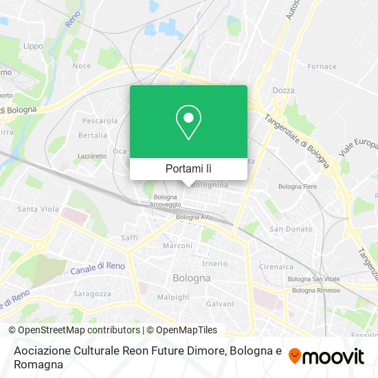 Mappa Aociazione Culturale Reon Future Dimore