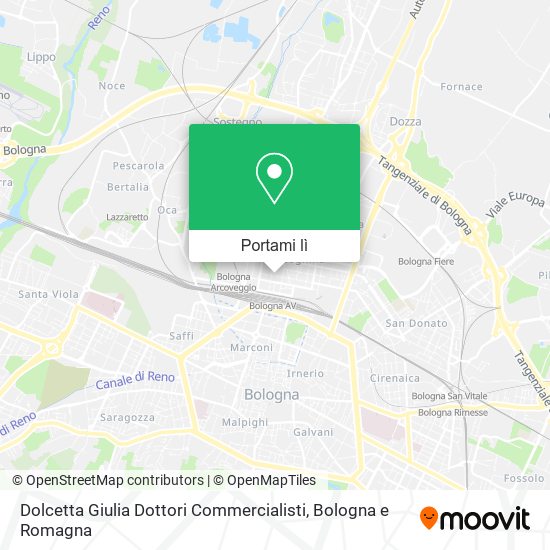 Mappa Dolcetta Giulia Dottori Commercialisti