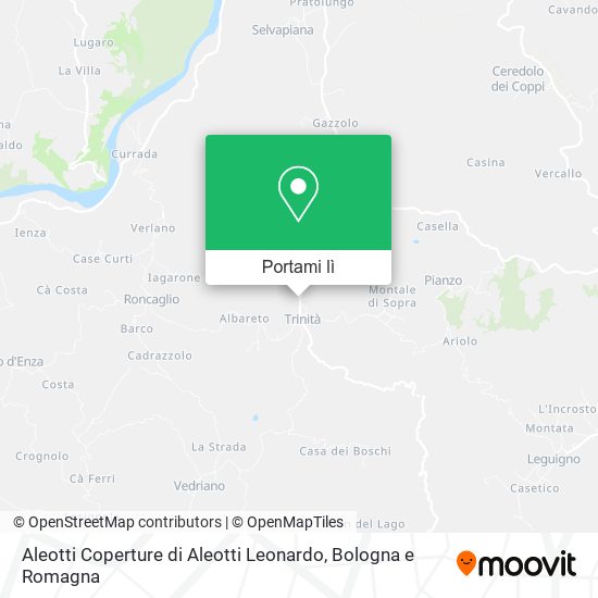 Mappa Aleotti Coperture di Aleotti Leonardo