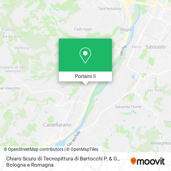 Mappa Chiaro Scuro di Tecnopittura di Bertocchi P. & G.