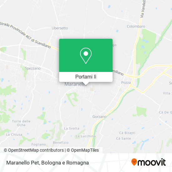Mappa Maranello Pet