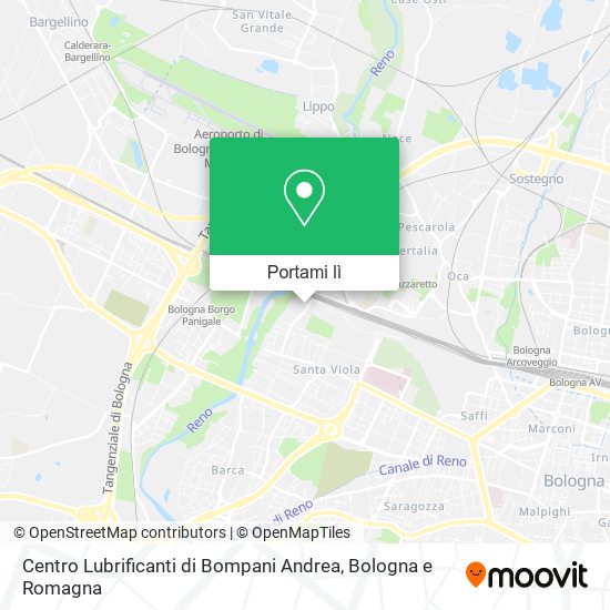 Mappa Centro Lubrificanti di Bompani Andrea