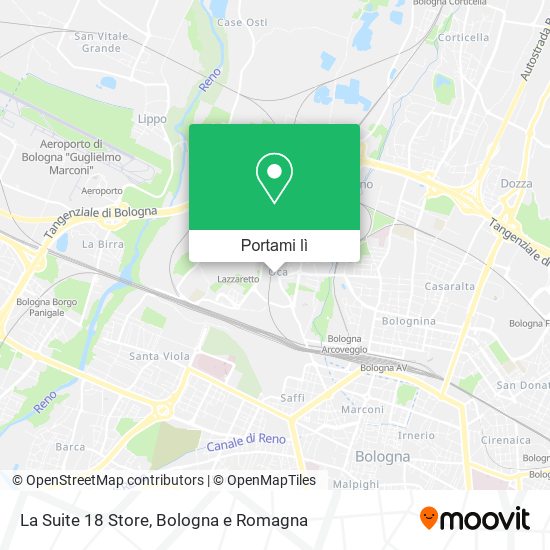 Mappa La Suite 18 Store
