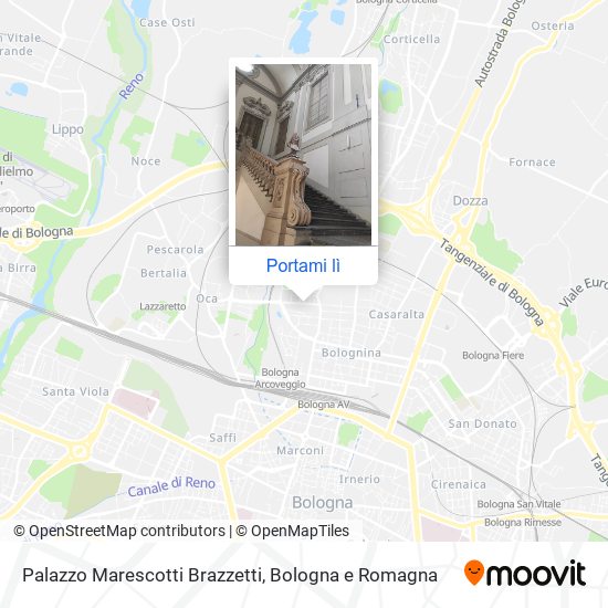 Mappa Palazzo Marescotti Brazzetti