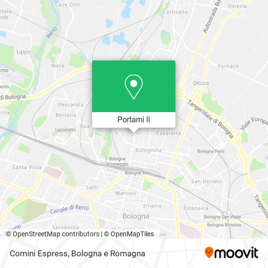Mappa Comini Espress