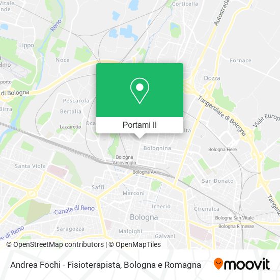 Mappa Andrea Fochi - Fisioterapista