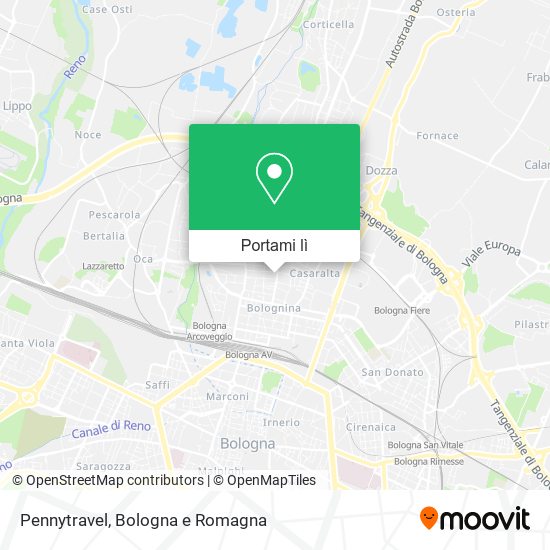 Mappa Pennytravel
