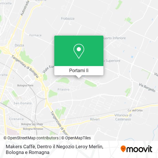 Mappa Makers Caffè, Dentro il Negozio Leroy Merlin