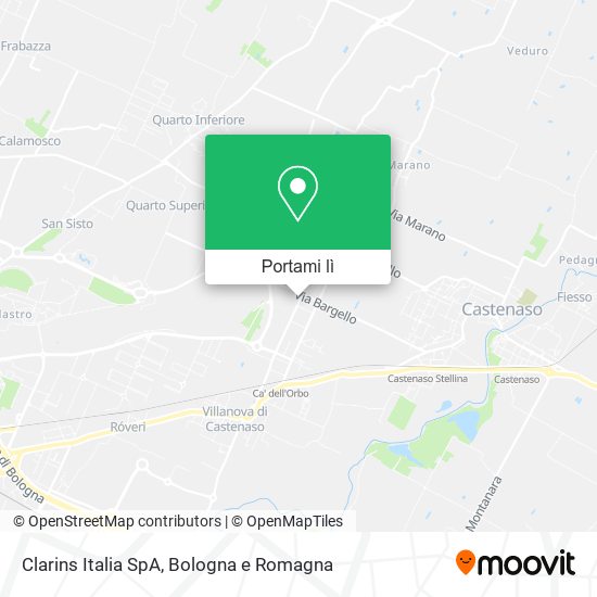 Mappa Clarins Italia SpA