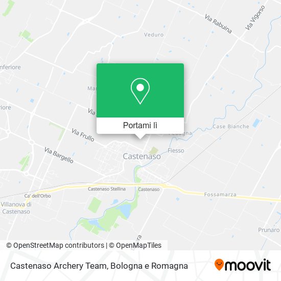 Mappa Castenaso Archery Team