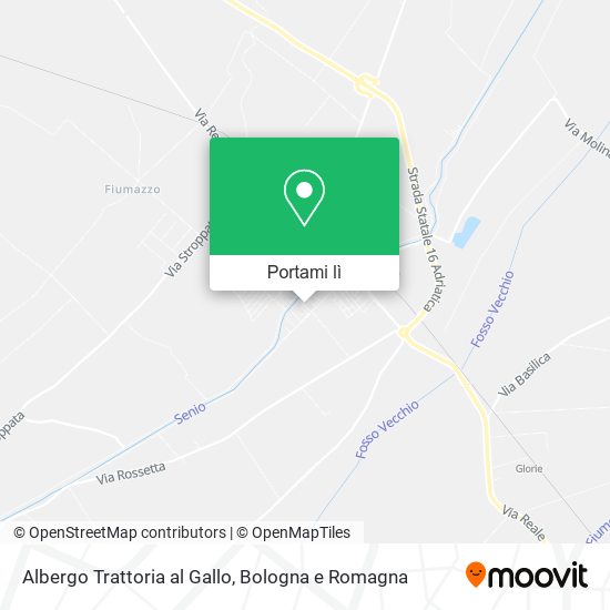 Mappa Albergo Trattoria al Gallo