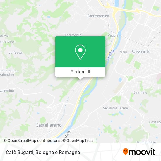 Mappa Cafè Bugatti