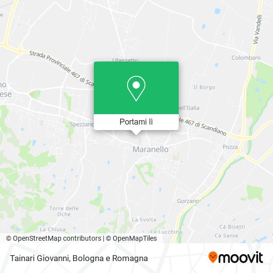 Mappa Tainari Giovanni