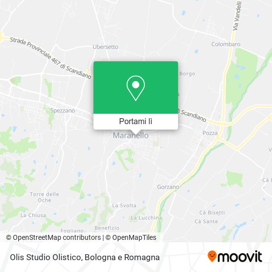 Mappa Olis Studio Olistico
