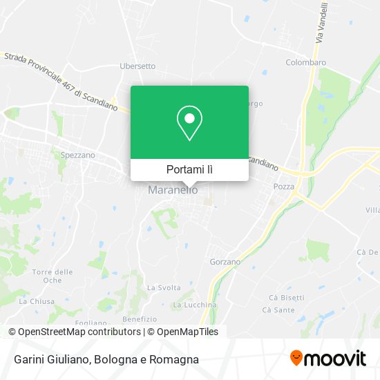 Mappa Garini Giuliano