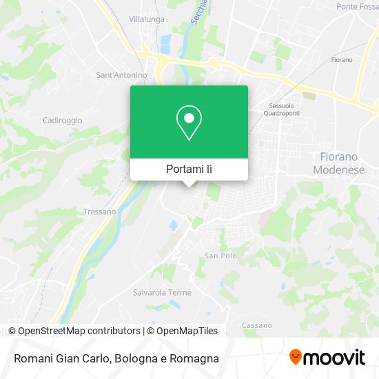Mappa Romani Gian Carlo