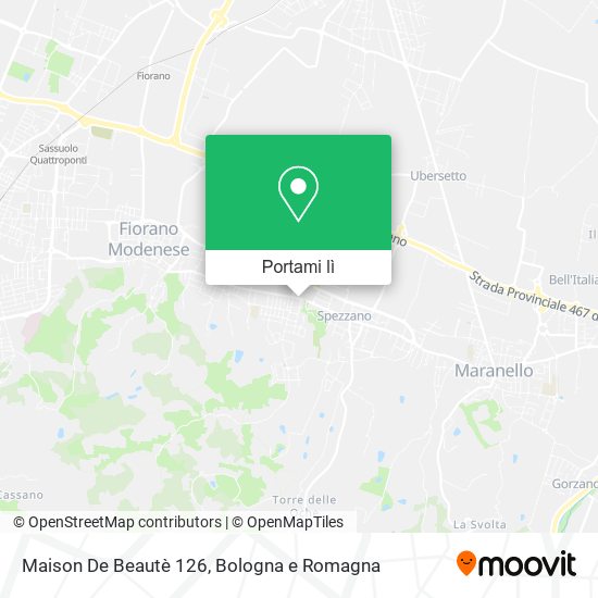 Mappa Maison De Beautè 126