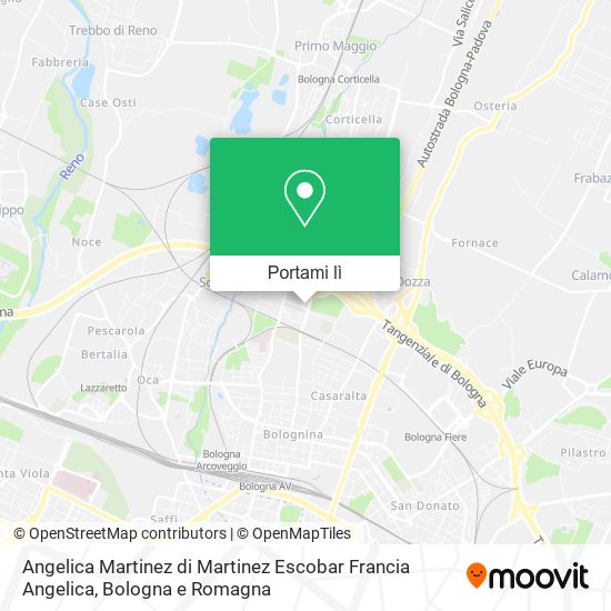 Mappa Angelica Martinez di Martinez Escobar Francia Angelica