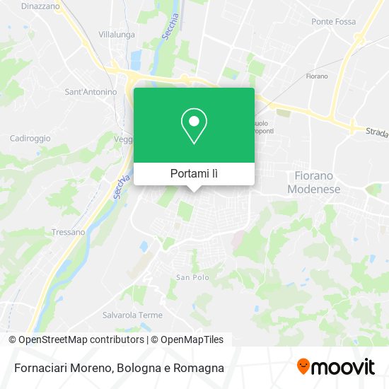 Mappa Fornaciari Moreno