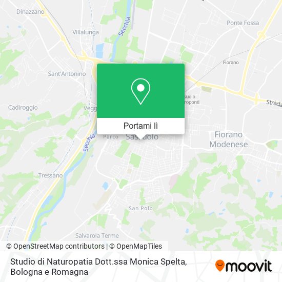 Mappa Studio di Naturopatia Dott.ssa Monica Spelta