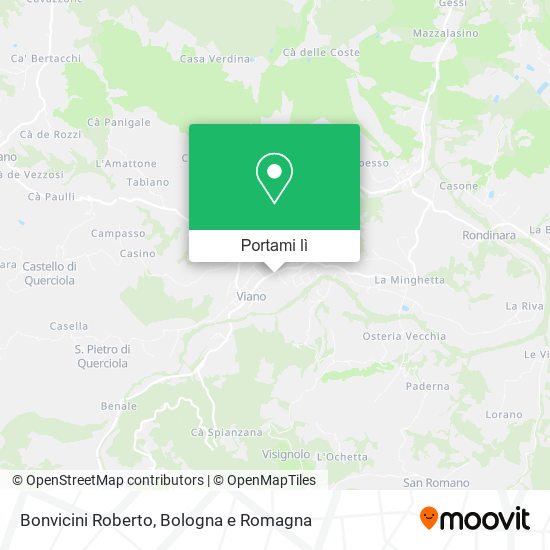 Mappa Bonvicini Roberto