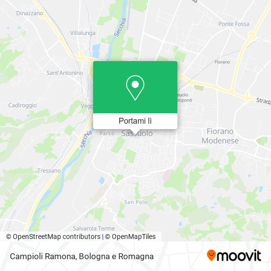 Mappa Campioli Ramona
