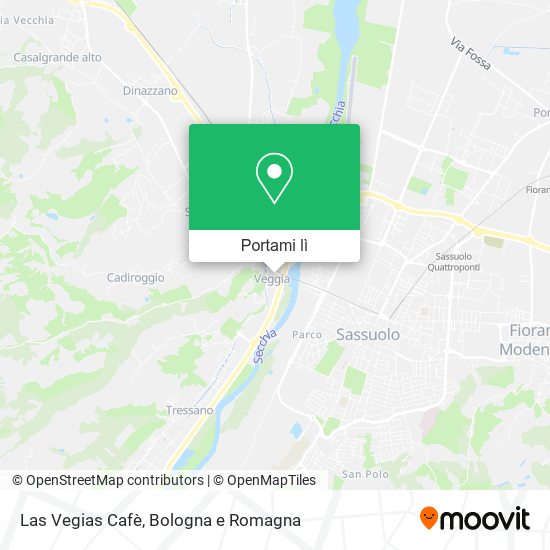 Mappa Las Vegias Cafè