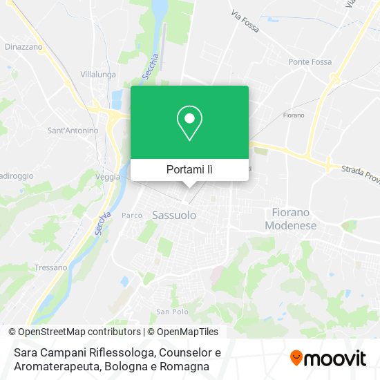 Mappa Sara Campani Riflessologa, Counselor e Aromaterapeuta