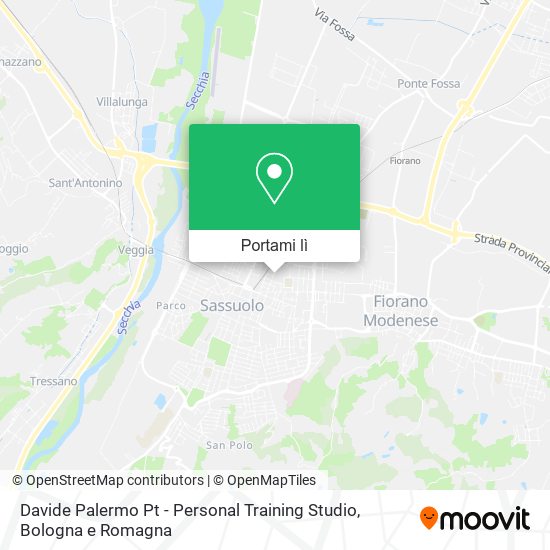 Mappa Davide Palermo Pt - Personal Training Studio