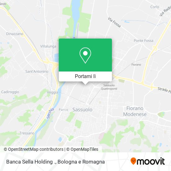 Mappa Banca Sella Holding .