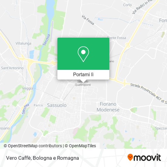 Mappa Vero Caffè