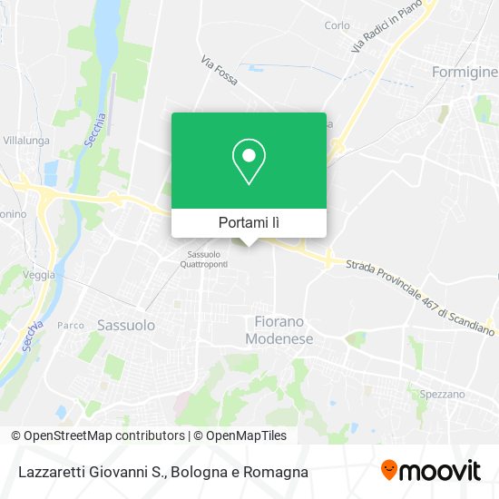 Mappa Lazzaretti Giovanni S.