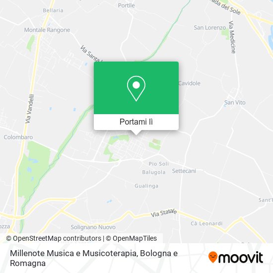 Mappa Millenote Musica e Musicoterapia