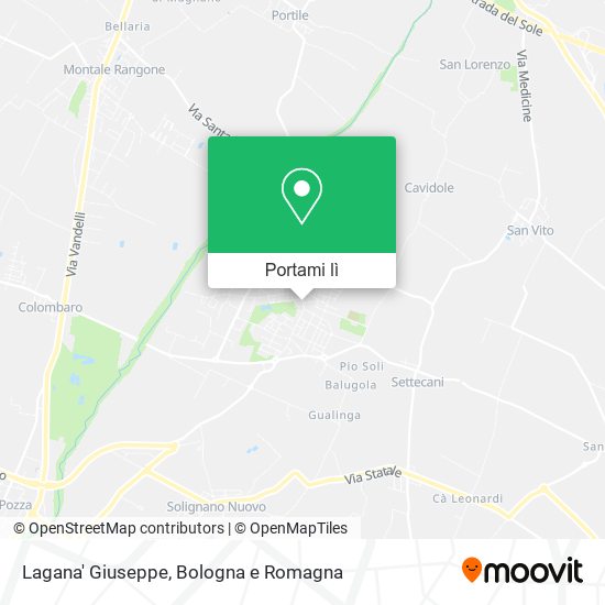 Mappa Lagana' Giuseppe