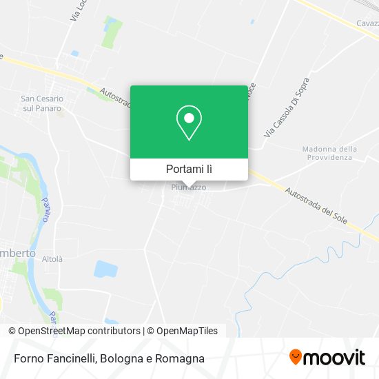 Mappa Forno Fancinelli