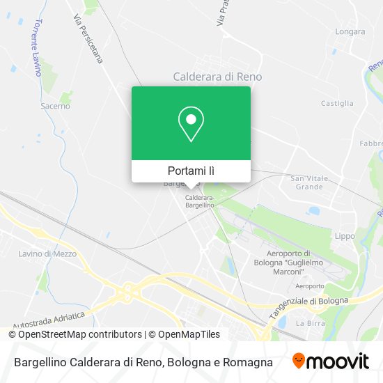 Mappa Bargellino Calderara di Reno