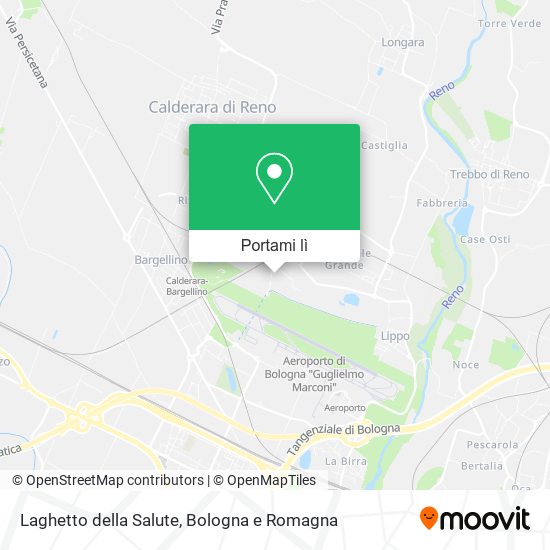 Mappa Laghetto della Salute