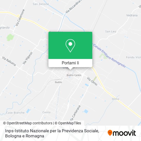 Mappa Inps-Istituto Nazionale per la Previdenza Sociale