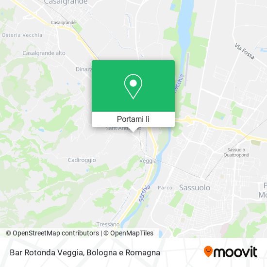 Mappa Bar Rotonda Veggia