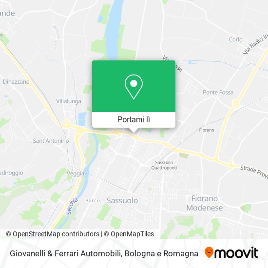 Mappa Giovanelli & Ferrari Automobili