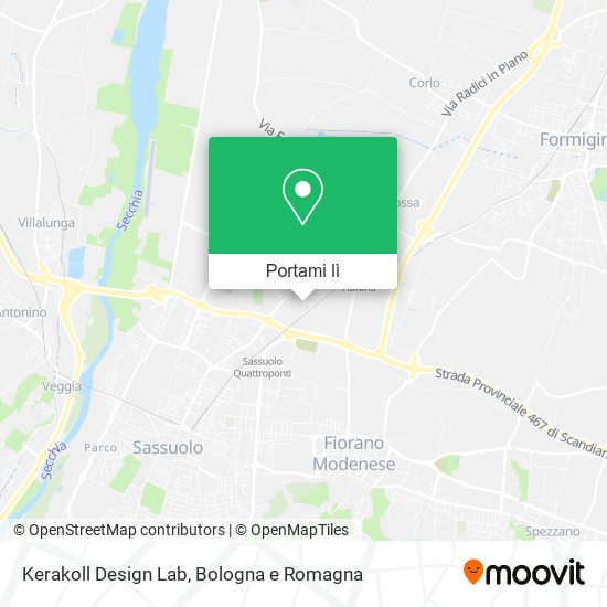 Mappa Kerakoll Design Lab
