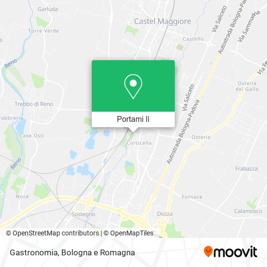 Mappa Gastronomia