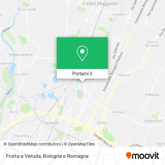 Mappa Frutta e Veruda