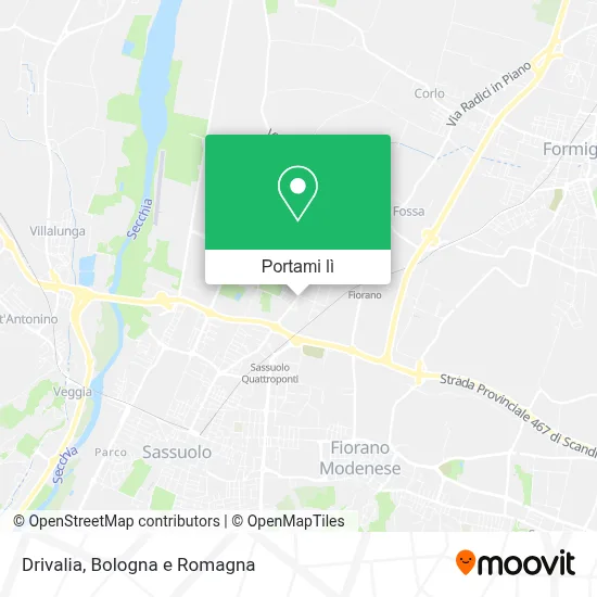 Mappa Drivalia