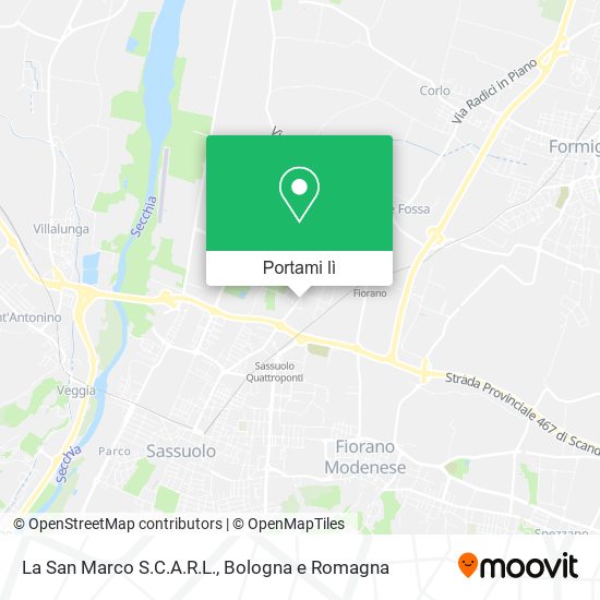 Mappa La San Marco S.C.A.R.L.